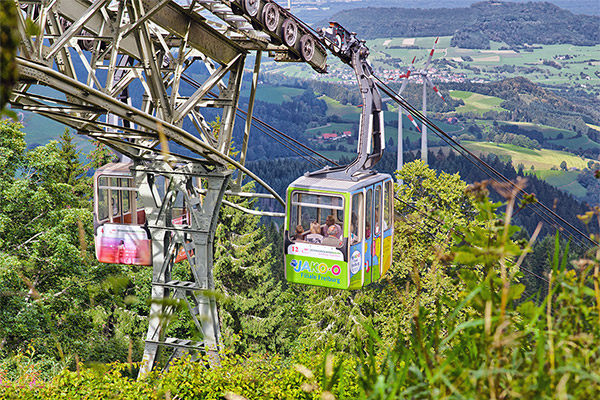 Schauinslandbahn im Schwarzwald