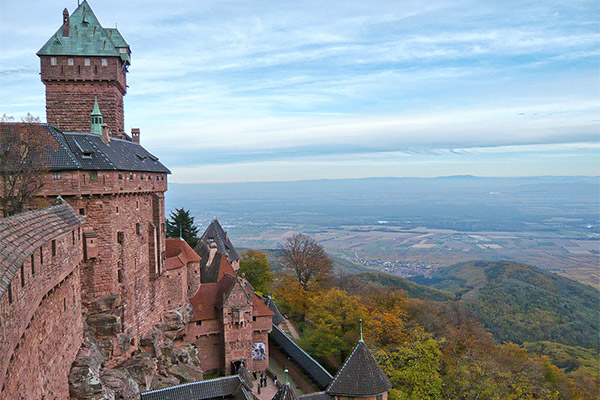 Hochkönigsburg im Elsass