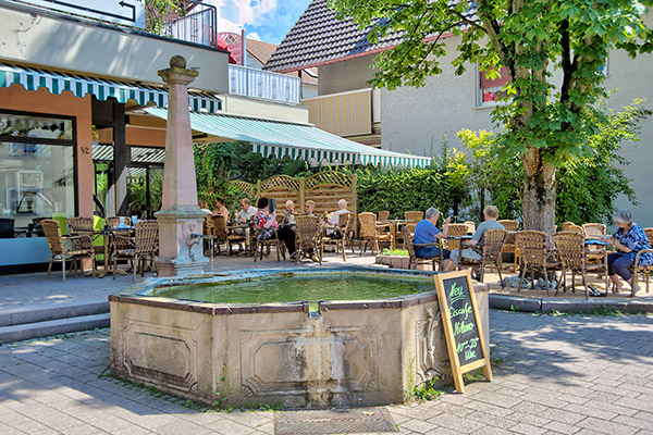 Die Innenstadt von Bad Bellingen